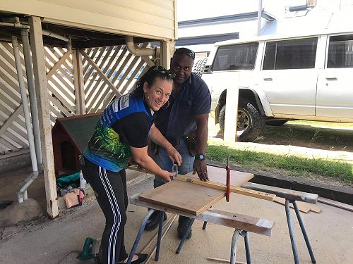 Building Little Libraries in Rockhampton