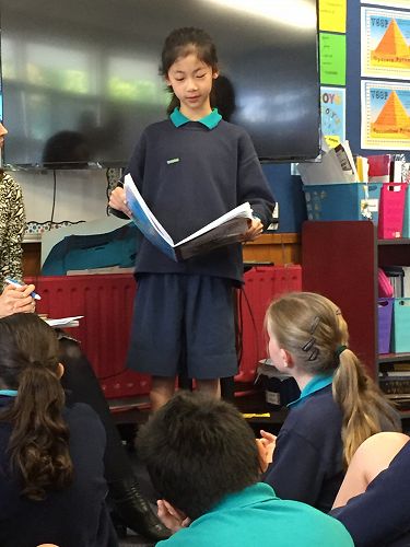 Savannah teaching us about the Chinese New Year as one of her TK challenges