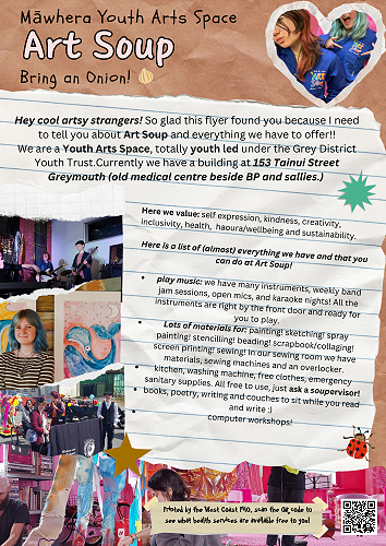 September and School Holidays at Art Soup