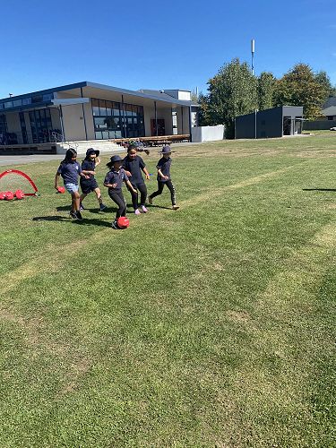 Girls Football session
