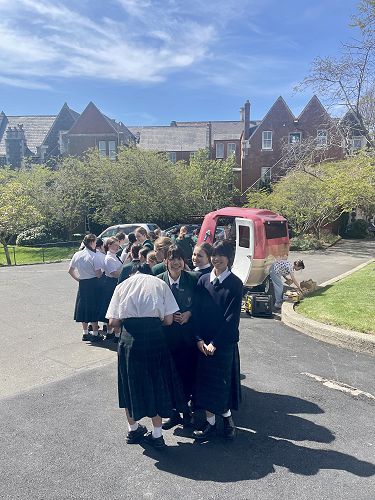 A stunning day to have a food truck visit