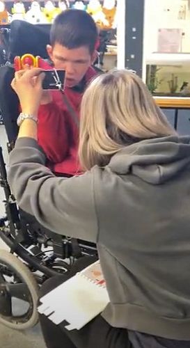 PODD is a great tool for Partner Assisted Scanning Access