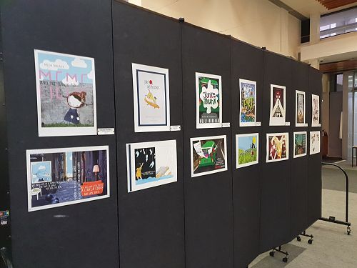 Columba College Design work displayed beautifully at the Hub.