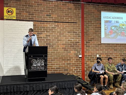 ANZAC Day ceremony 2024