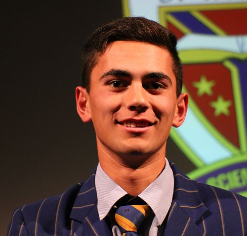 Ash Reihana - O'Connor trophy for the student who achieves National honours for chosen sport - softball 