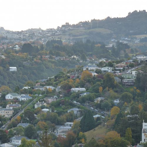 View of Dunedin City during Lockdown