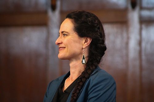 Mrs. Nicol, Columba's newly inducted Principal.