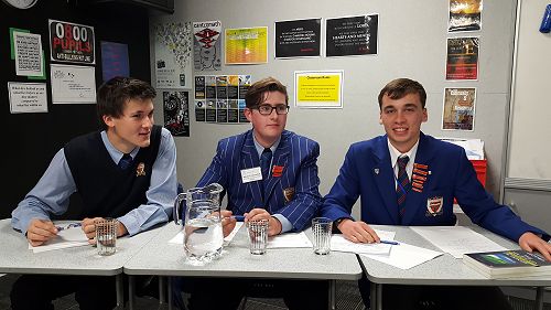 Regan, Michael and Alex