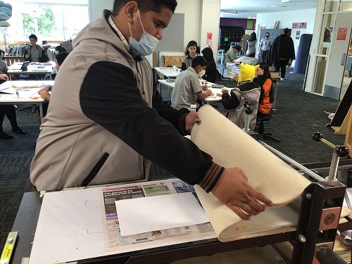 Laser-Cut Printing in Passion Project 