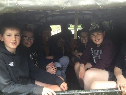 Adventures at Year 7 Camp survival. 