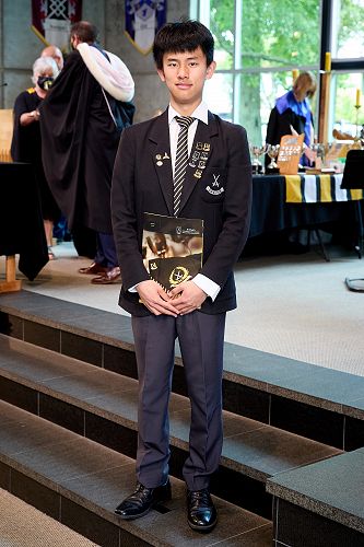 Scott Zhou awarded the Chikako Komaki Piano Scholarship