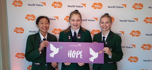 Year 8s at the Junior Youth Leadership Conference