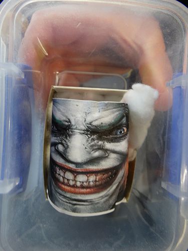 Ben has his egg all wrapped up in Joker!