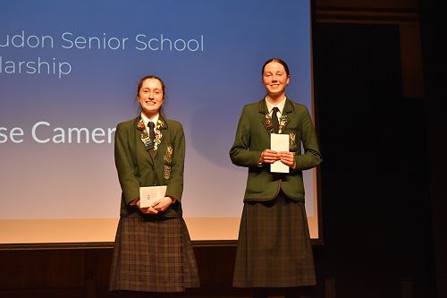 Columba Arts Scholarship winners 2022: Elloise Cameron and Imogen Harrison
