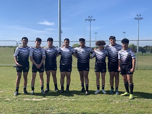 South Island 16s - Korey, Jason, Silino, Zeke, Toby, Meihana,  Jackson and Sosaia