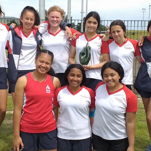 CGHS Junior Kī-o-Rahi Team 