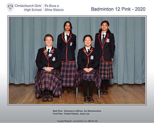 Badminton 12 Pink 2020