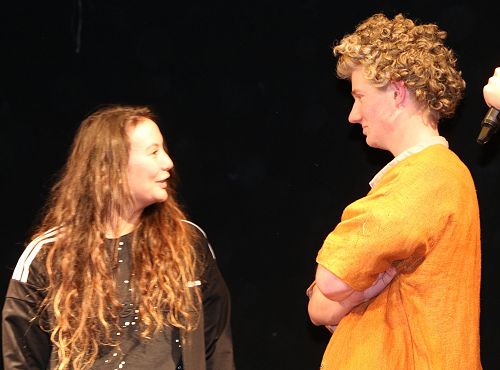 Liv Kerr and Luke Payne