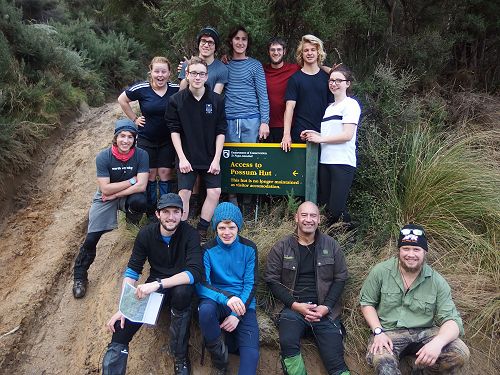 Hiking trip at the Silver Peaks