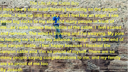 The crossing annotation picture