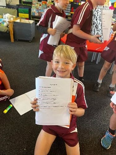 Looking at syllables - once mastered we made a Haiku