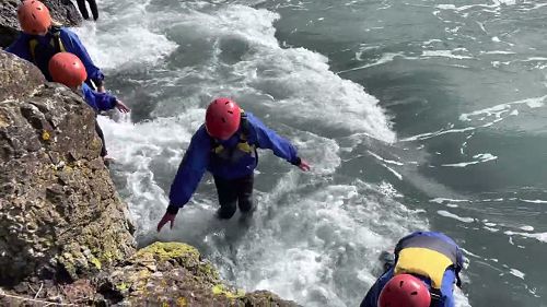 Video: Coasteering 1