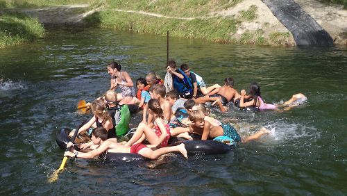 Rafting at Waipara