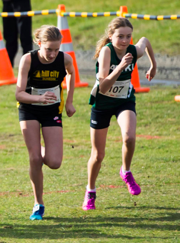 Lila Rhodes and Melanie Button