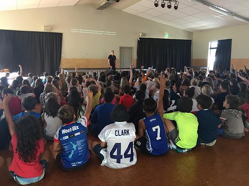 Melissa Ingram speaks to Year 5-6