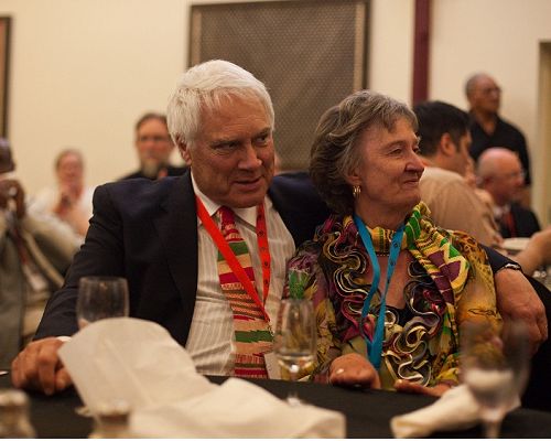 Dr Tony Fitchett and Bron Fitchett