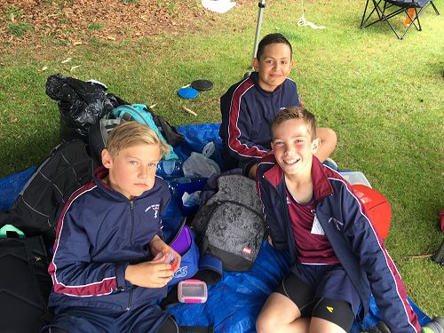 Andrew, Joseph and Christian. 