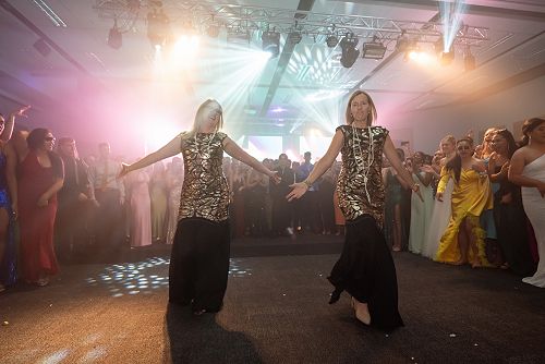 Year 12 Dean Jenny Pullin and Year 13 Dean Karen Tattersall