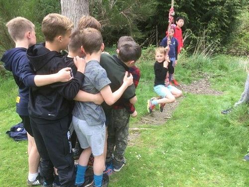 Adventures at Year 7 Camp survival. 