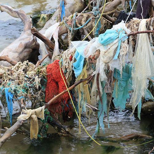 Pollution of waterways