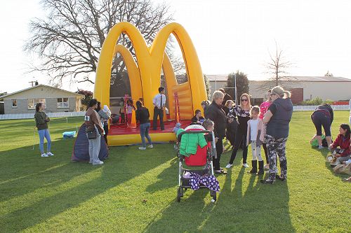 Bouncy castle - Williams House