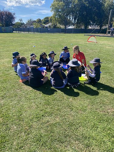Girls Football session