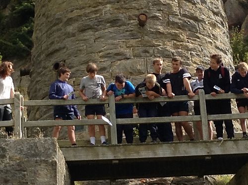 Lime Kilns.  Otago Peninsula.  Year 9 Science Field Trip.  