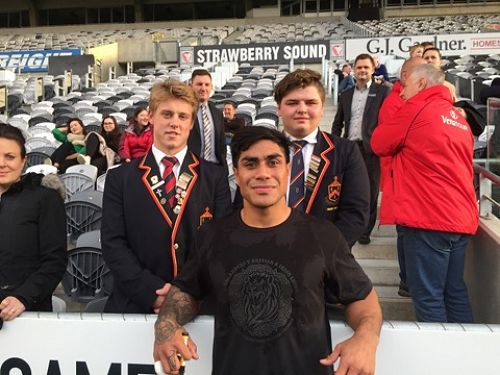 Henry and Reon with Malakai Fekitoa