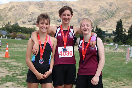 Challenge Wanaka Secondary Schools Trialthlon. 