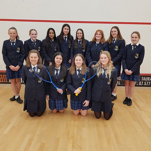 NZSS Squash A and B Teams