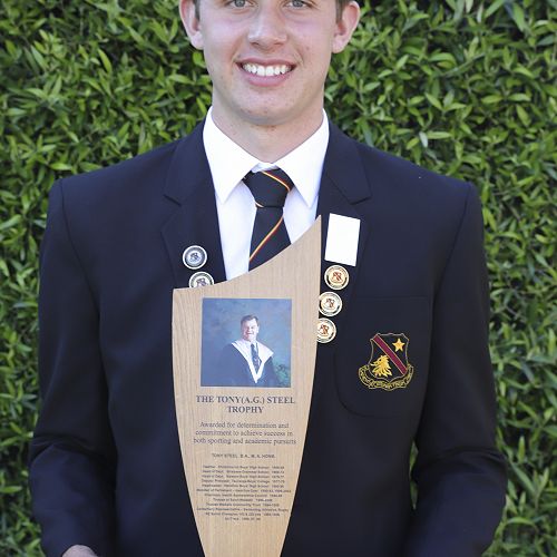 A.G. Steel Trophy winner Cayden Buitendach