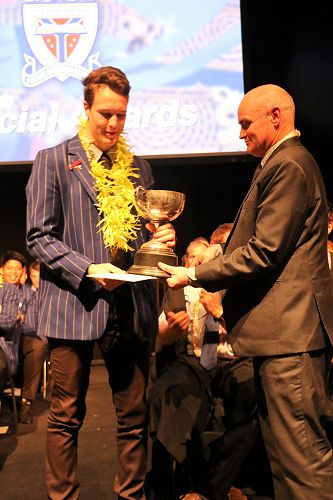 THOMAS RUANE CHALLENGE CUP FOR MOST POINTS IN INTER-HOUSE COMPETITION - MCCLINTOCK