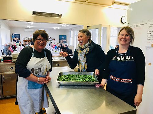 Kitchen Mums -  Maree Davis, Tori Simpson and Catherine Johnston