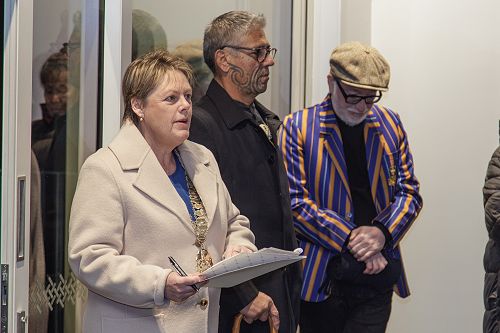 Punawai Stadium blessing.