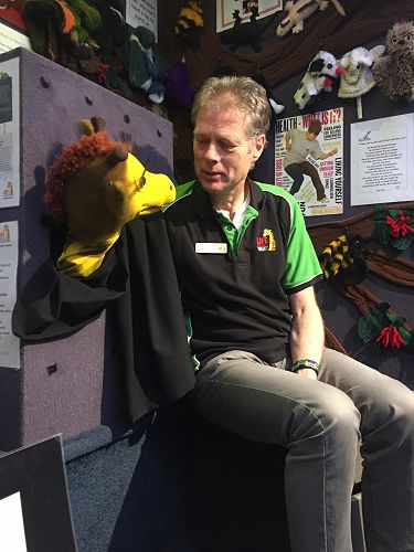 Harold told us a joke