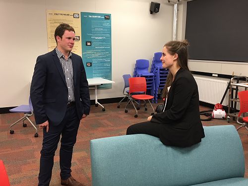 Dion and Jaimie, both presenters tonight.