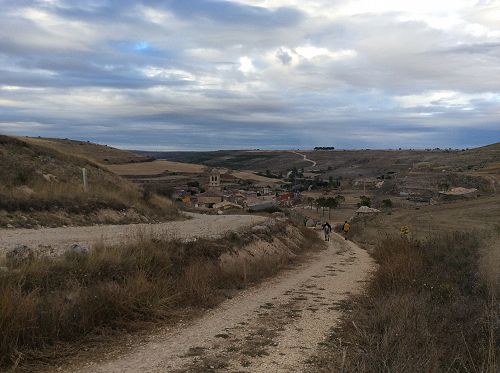 Day 10 Walking along Calle Real, Hontanas