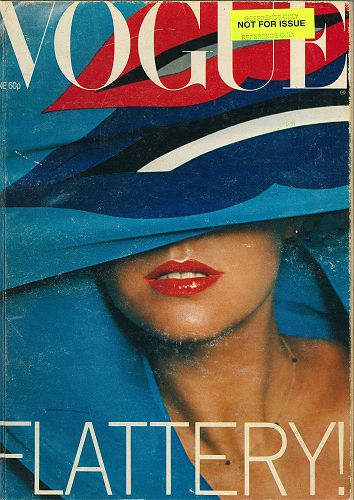 Vintage Vogue magazine cover