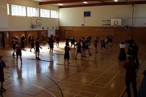 Japanese martial art Naginata