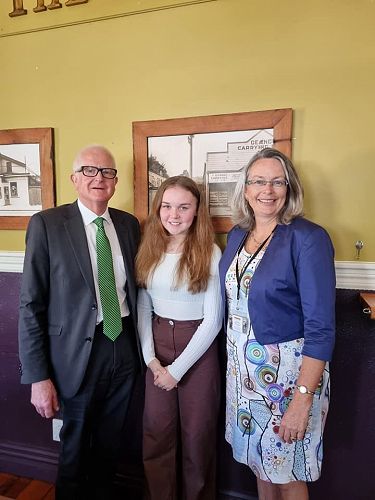 At the Upper Hutt Launch.